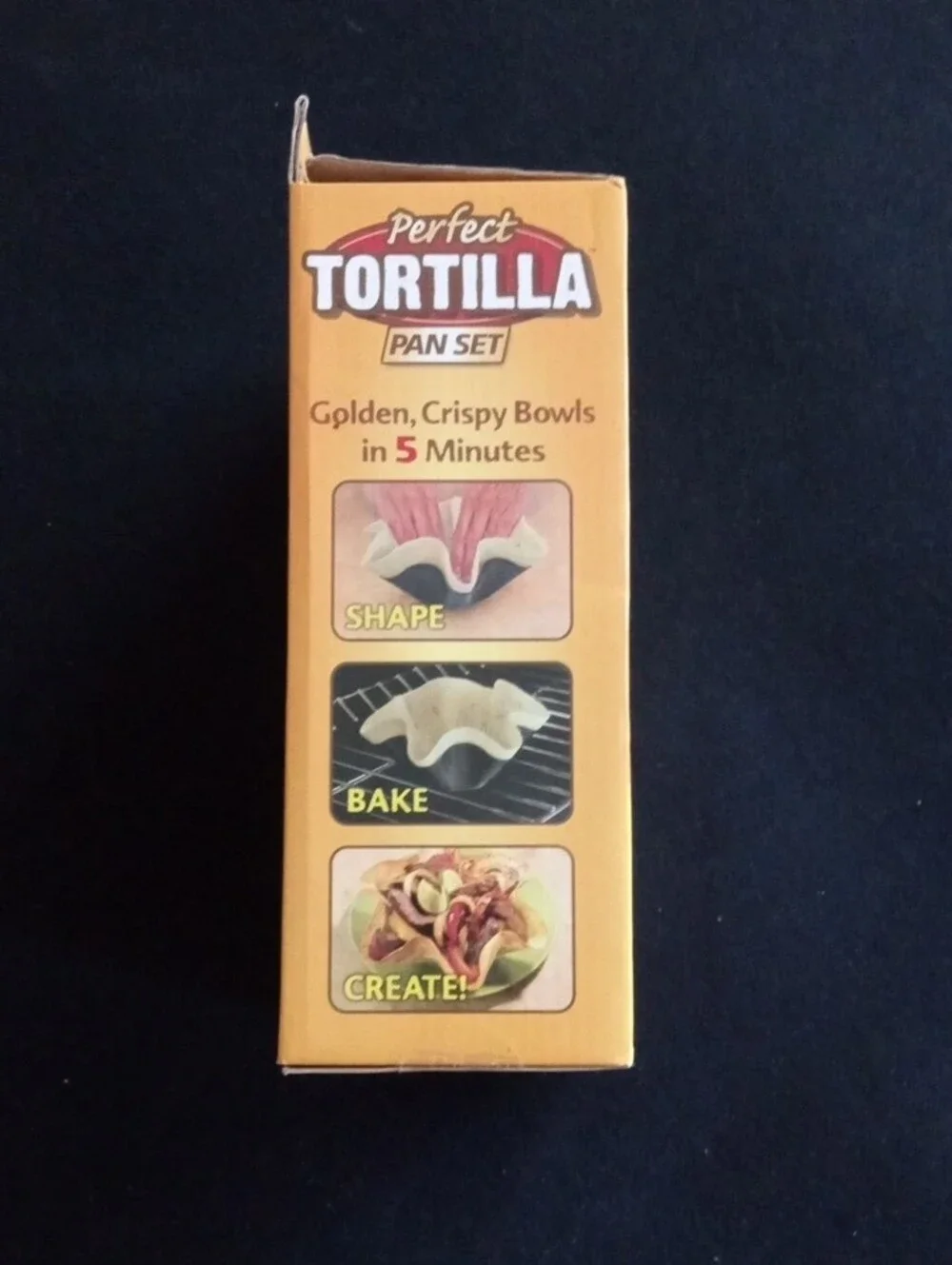 Perfect Tortilla Pan Set Of 4 NIB
